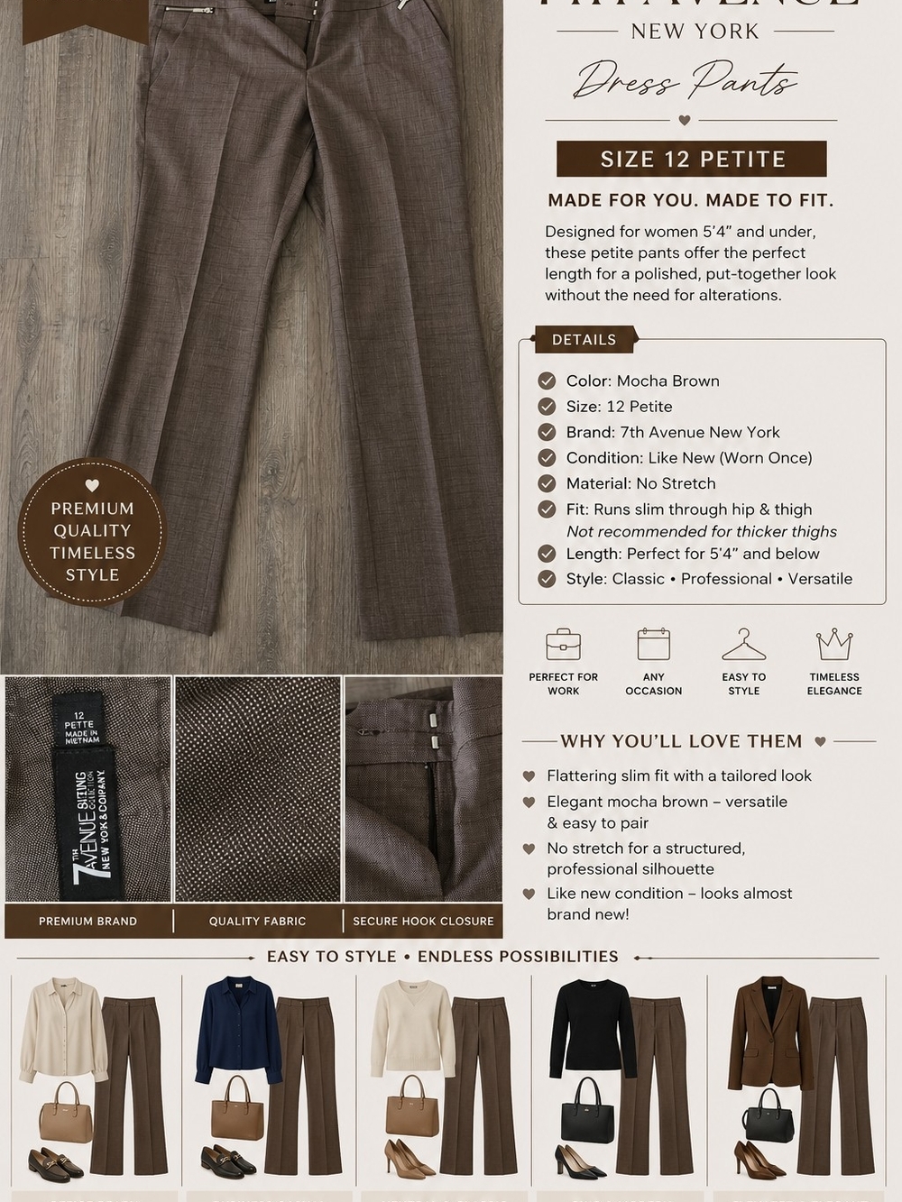 New York & Co. 7th Ave Dress Pants